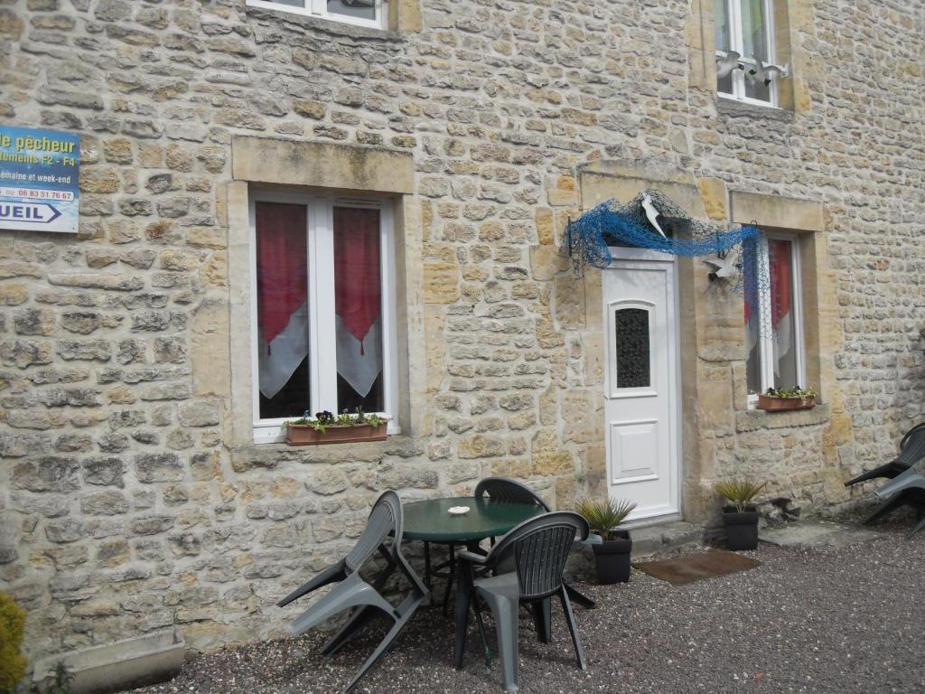 Gites De Mer Port-en-Bessin-Huppain Værelse billede